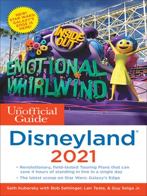 cover image of The Unofficial Guide to Disneyland 2021